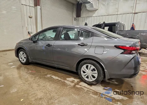 2025 Nissan Versa S z USA, uszkodzony, nr VIN 3N1CN8DV7SL865687